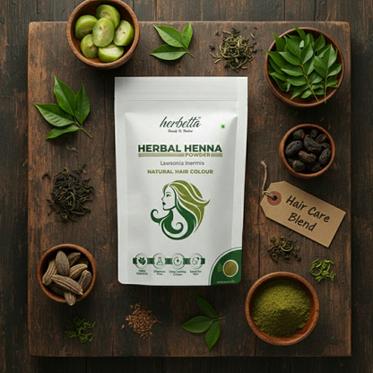 Herbetta Henna Powder - Hair Color & Conditioner - Herbetta