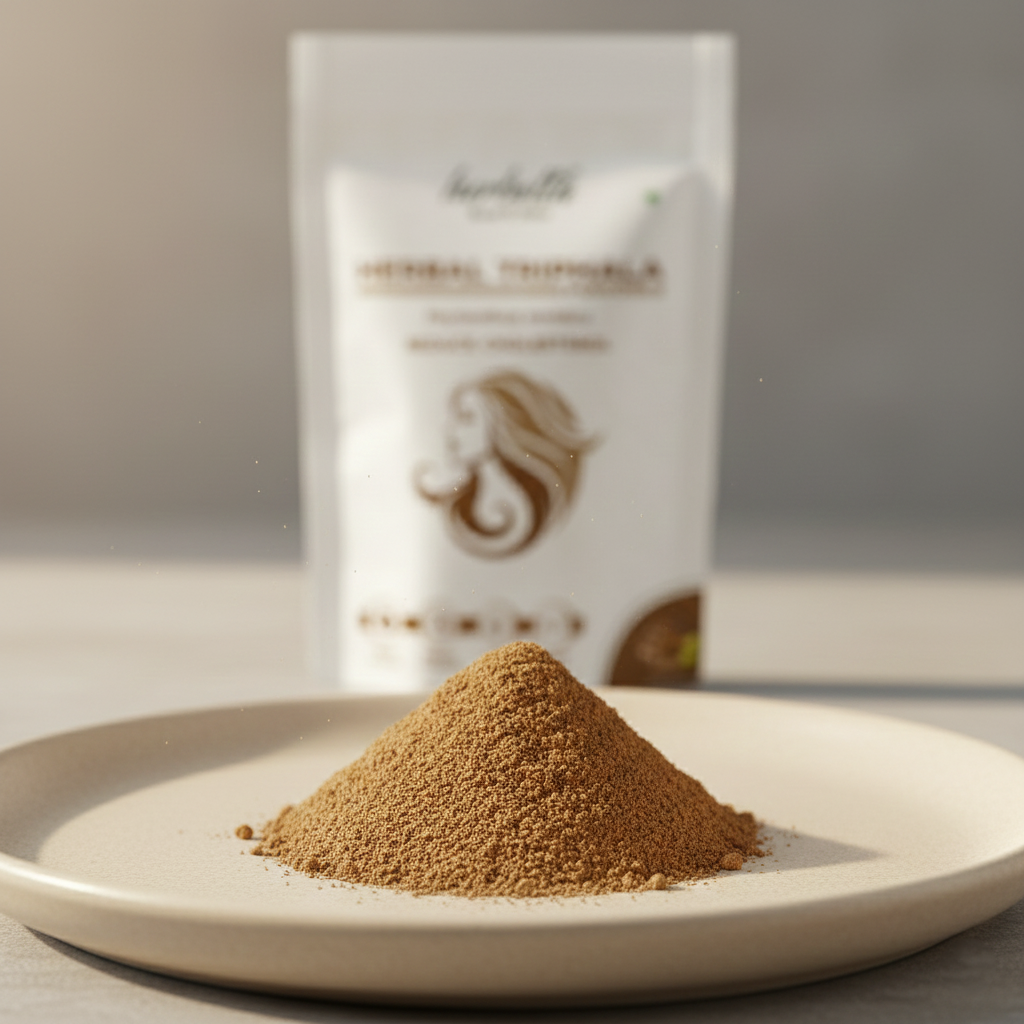 Herbetta Triphala Powder/Churna for Digestion & Gut Health - Herbetta